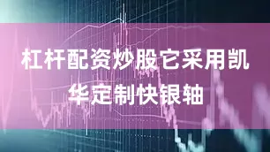 杠杆配资炒股它采用凯华定制快银轴
